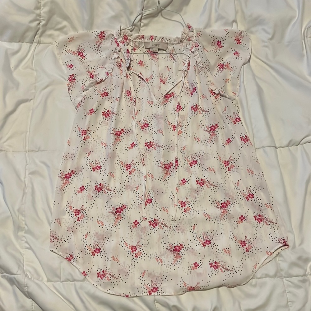 Loft Floral Blouse